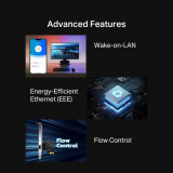 Placa de Rede TP-LINK MERCUSYS Gigabit PCIe Adapter MA210E