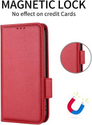 Capa Flip p/ZTE Nubia Focus 2 5G Vermelha