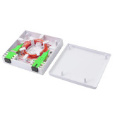 Caixa Fibra Optica de Distribuição Porta Dupla Tipo SC/APC