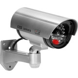 Câmara de vigilância Dummy fictícia com LED (2xAA)