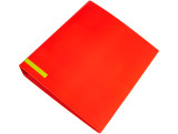 Capa De Arquivo A4 L-80 Lisa lombada de 80 mm Vermelho