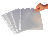 Bolsa catalogo/mica din a5 100 microns cristal 6 furos (un)