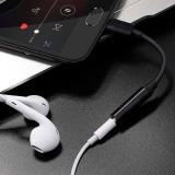 Adaptador USB-C Macho - jack 3.5 mm  Femea COOL Negro