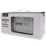 Caixa de Som Bluetooth COOL Retro Brand (20W) Acab.Madeira