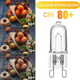 Lampada halogeneo G9 300º para forno de 25 W (13x42 mm)