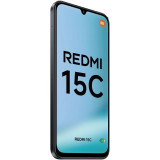 Smartphone Xiaomi Redmi 15C 4GB/128GB DS Meia-Noite Preto