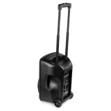 Coluna ativa portatil 450W c/Bluetooth/USB/SD/c/Com.c/Mic