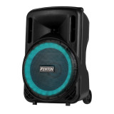 Coluna ativa portatil 450W c/Bluetooth/USB/SD/c/Com.c/Mic