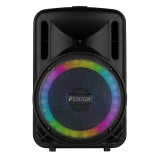 Coluna ativa portatil 450W c/Bluetooth/USB/SD/c/Com.c/Mic