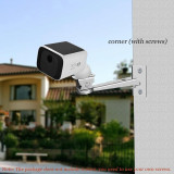 Suporte camara aço inoxidavel 360°