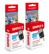 Telecomando a Distancia Superior (RF 433.92 MHz) Simple 4