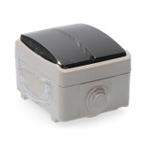 COMUTADOR + TOMADA FIXA ESTANQUE T/TL 16A 250V IP44