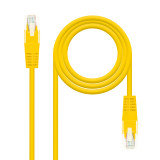 Cabo-Nanocable-10-20-0402-Y-UTP-RJ45-Cat-6,Amarelo,-2m