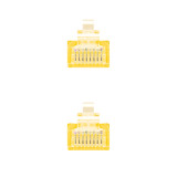 Cabo Nanocable 10.20.0402-Y UTP/RJ45 Cat.6,Amarelo, 2m