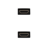 Cabo Nanocable HDMI alta velocidade/HEC,A/M-A/M,Preto, 1.5m