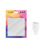 Carregador Nanocable USB-A, 5V/2.1A, Branco