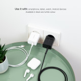 Carregador Nanocable USB-A, 5V/2.1A, Branco