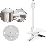 Suporte c/mola p/Camara,TP-Link/Tapo branco