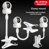 Suporte c/mola p/Camara,TP-Link/Tapo branco