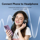 Adaptador audio Vention Jack 3.5 Macho - Lightning Macho 1mt