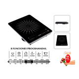FOGAO ELETRICO C/1 PLACA POR INDUÇAO 2100W EDM
