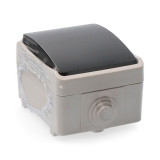 SOLERA INTERRUPTOR ESTANQUE IP44 10A 250V