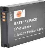 Carregador SLB-10A bateria compatível p/Samsung PL50...