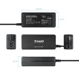 Carregador TooQ 18,5V-20V/1 USB Automatico 65W c/8 conect.