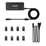 Carregador TooQ 18,5V-20V/1 USB Automatico 65W c/8 conect.