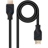 Cabo-HDMI-5mt-M-M-2-1-8K-Nanocable-Preto