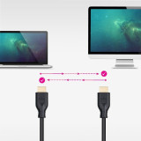 Cabo HDMI 10mt M/M 2.1 4K Nanocable Preto