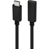 Cabo extensão USB-C Macho /USB-C Femea 3.2 Nanocable 50cm/Pt