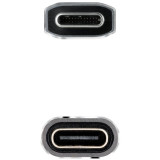 Cabo extensão USB-C Macho /USB-C Femea 3.2 Nanocable 1mt/Pt