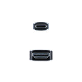 Cabo conversor Nanocable 10.15.5102/USB-C/HDMI M/M 1,8m /pt