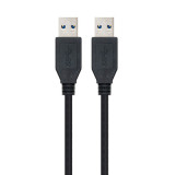 Cabo-USB-A-USB-A-M-M-3-0-Nanocable-10-01-1001-BK-5Gbps-1m-pt