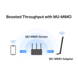 Adaptador USB Wi-Fi TP-LINK MERCUSYS AC1300 de alto ganho