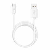 Cabo USB COOL (Micro-Usb) 1,2 met. Branco 2,4 Amp