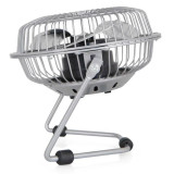 Mini Ventilador USB Orbegozo PW 1025/ Prateado