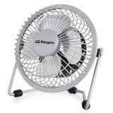 Mini Ventilador USB Orbegozo PW 1025/ Prateado