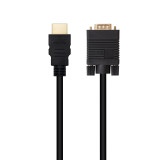 Cabo-conversor-Nanocable-HDMI-macho---VGA-macho-1,8-m-Preto