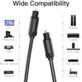 Cabo de áudio de fibra óptica Vention BAEBF / 1 m / Preto