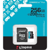 Cartao-microSD-XC-Kingston-CANVAS-Plus-256GB-Clas10-200-MBs