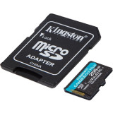 Cartao microSD XC Kingston CANVAS Plus 256GB Clas10 200 MBs