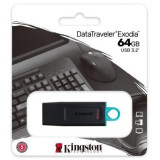 Pen Drive Kingston 64GB DataTraveler Exodia USB 3.2 - DTX