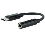 Conversor-Nanocable-USB-Tipo-C-macho---3-5-Femea-Preto