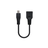Cabo-USB-2-0-Nanocable-MicroUSB-Macho---USB-Femea-15cm-Preto