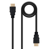 Cabo HDMI 1.4 Macho - Macho/ 5m/ Preto 1.4 Nanocable