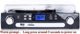 Radio/Cassete/Gira-Discos/Bluetooth com altifalante stereo
