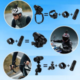 Camara de Capacete e guiador de Mota Com Suporte