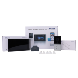 Kit Videoporteiro Linux 2 Fios e Wi-Fi | Placa e monitor IPS